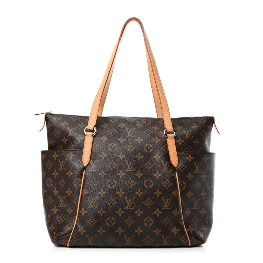 Louis Vuitton Authentic Monogram Totally PM Canvas Shoulder Bag Purse Tote